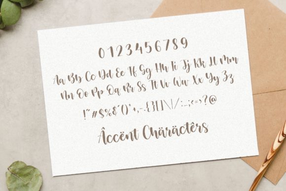 Mistikus Cinta Font PNG with transparent background - Preview 4