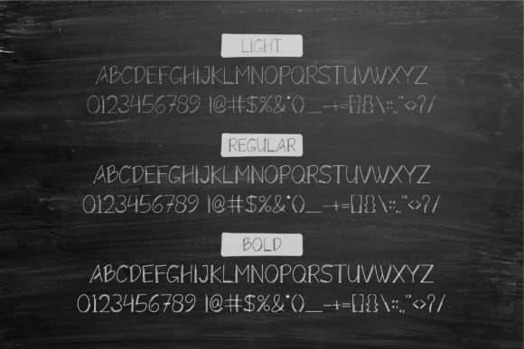 Monolism Font PNG with transparent background - Preview 4