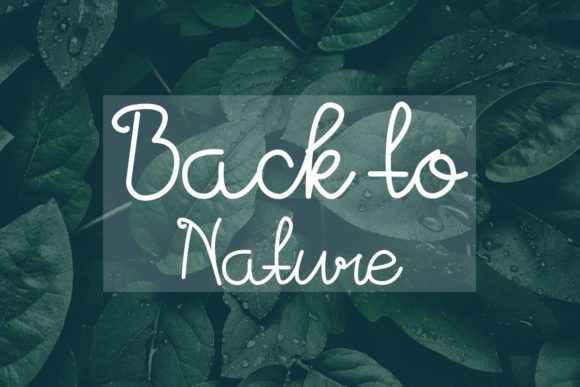 Pink Tinge Font PNG with transparent background - Preview 2