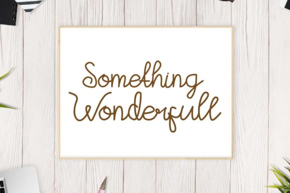 Pink Tinge Font PNG with transparent background - Preview 5