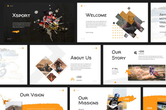 Preview of Save Xtreme Sport Powerpoint Presentation sports presentation template