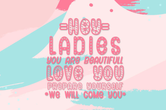 Couple Heart Font - Preview 2