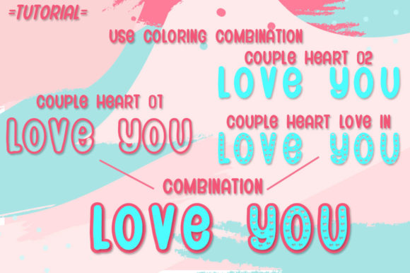 Couple Heart Font - Preview 3