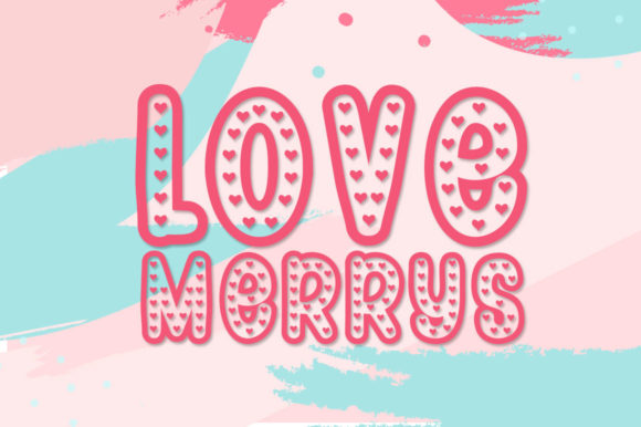 Couple Heart Font - Preview 4