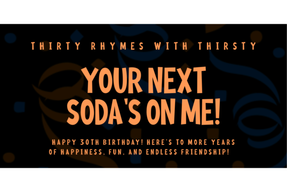 Ginger Soda Font PNG with transparent background - Preview 3