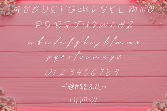 Lauries Font PNG with transparent background - Preview 2