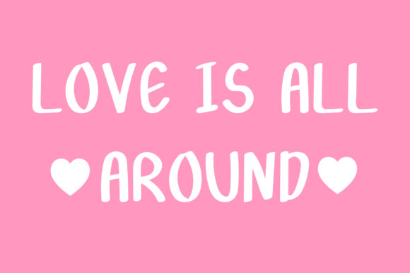 Love Jemmie Font PNG with transparent background - Preview 1