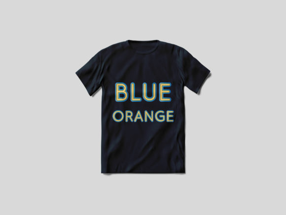 Blue Orange Font - Preview 2