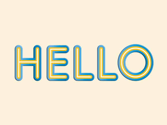 Blue Orange Font - Preview 5
