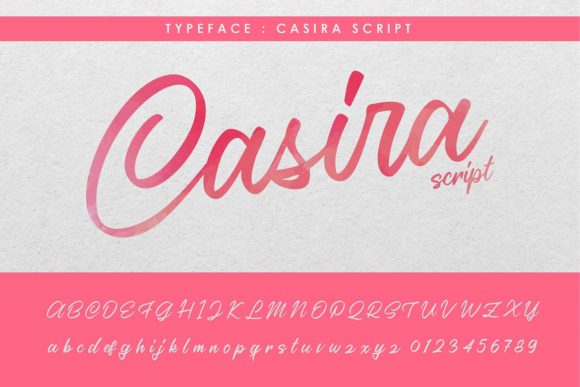 Casira Font - Preview 1