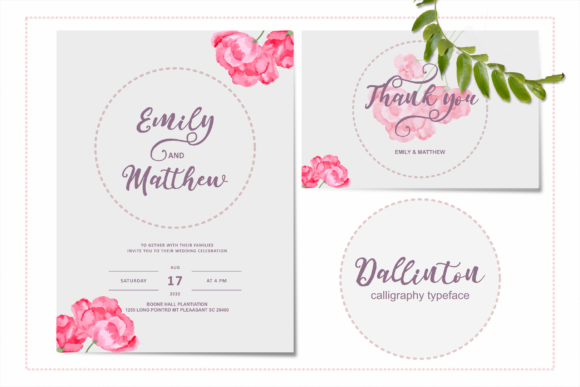 Dallinton Font - Preview 2