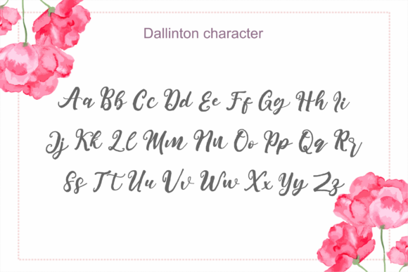 Dallinton Font - Preview 5