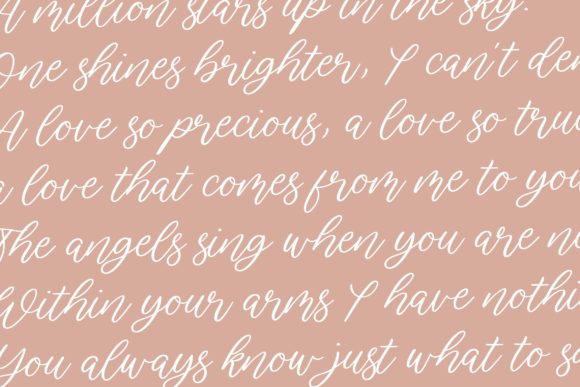 Julietano Font font preview - 4