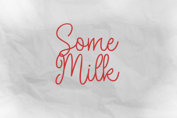 Miss Naila Font PNG with transparent background - Preview 3
