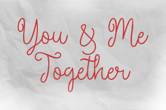 Miss Naila Font PNG with transparent background - Preview 4