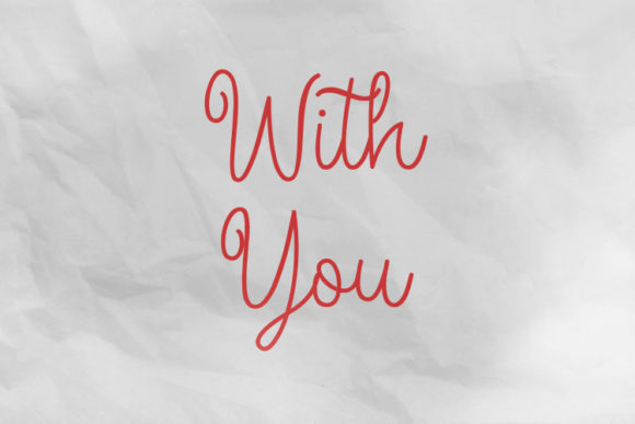 Miss Naila Font PNG with transparent background - Preview 5