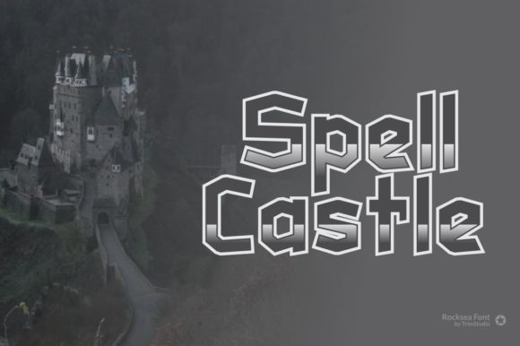 Rocksea Font PNG with transparent background - Preview 2