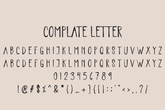 Blood Humble Font - Preview 3