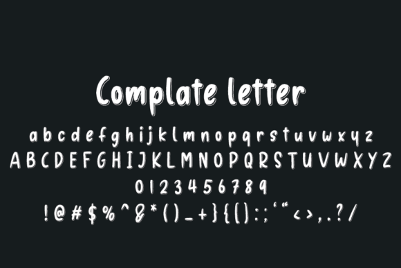 Education Font - Preview 3