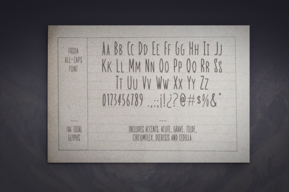 Frida Font - Preview 1