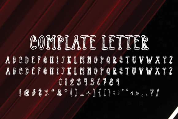 Gooooo Font font preview - 3
