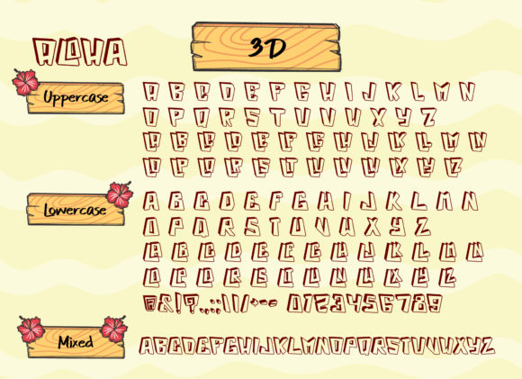 Aloha Font - Preview 2