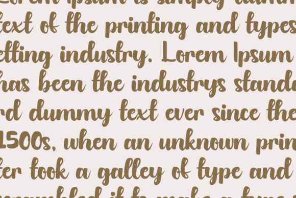 Austhatic Script Font - Preview 1