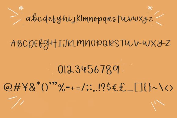 Baby Sunflower Font - Preview 6