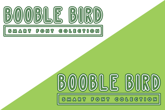 Booble Bird Font - Preview 1