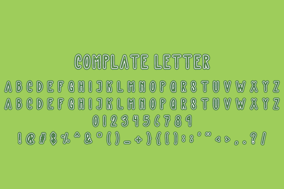 Booble Bird Font - Preview 3