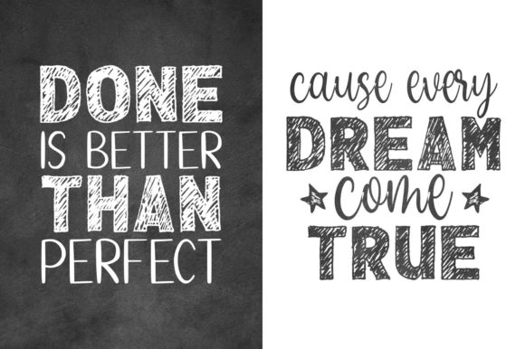 Chalk Zone Font - Preview 1