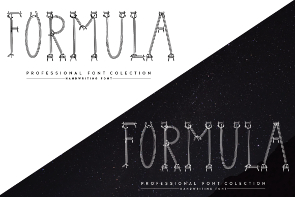 Formula Font - Preview 1