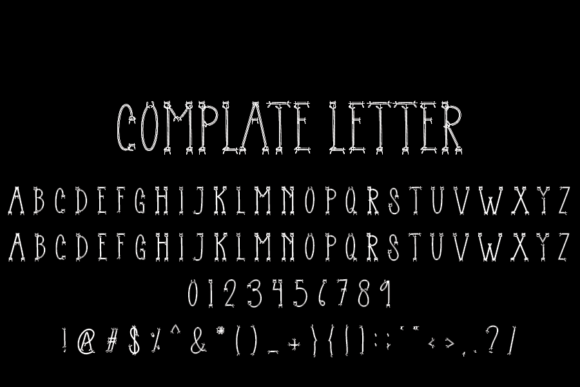Formula Font - Preview 3