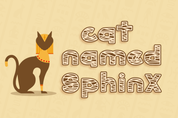 Hollow Mummy Font - Preview 1