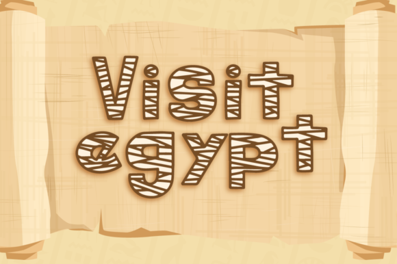 Hollow Mummy Font - Preview 2