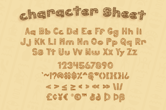Hollow Mummy Font - Preview 6
