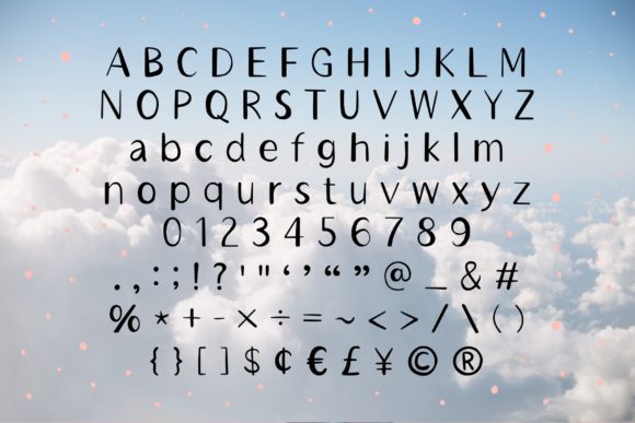 Lundy Font PNG with transparent background - Preview 5