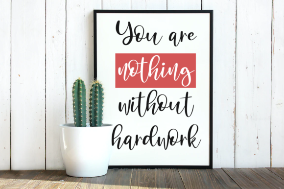 Morning Girls Font PNG with transparent background - Preview 1