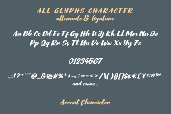 Qoprol Roll Font PNG with transparent background - Preview 5