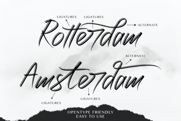 Rattnugidari Font PNG with transparent background - Preview 3