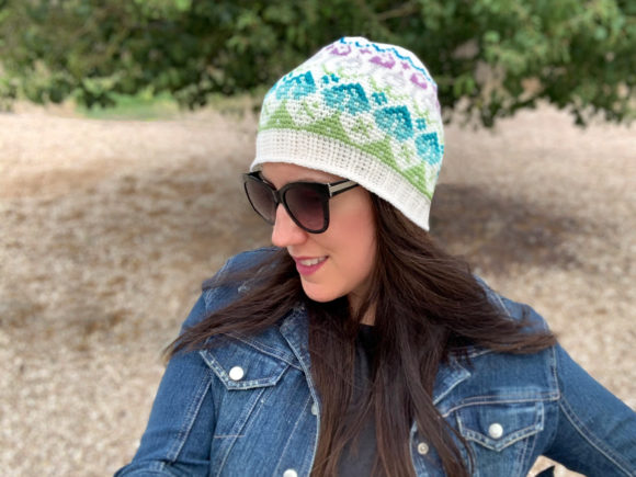 Wildflower Beanie Crochet Pattern