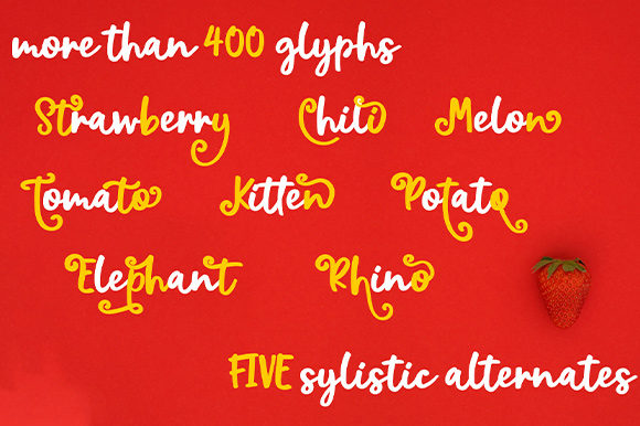 Baby Snail Font - Preview 2