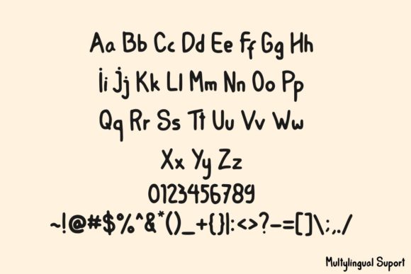 Black&Spidol Font - Preview 3