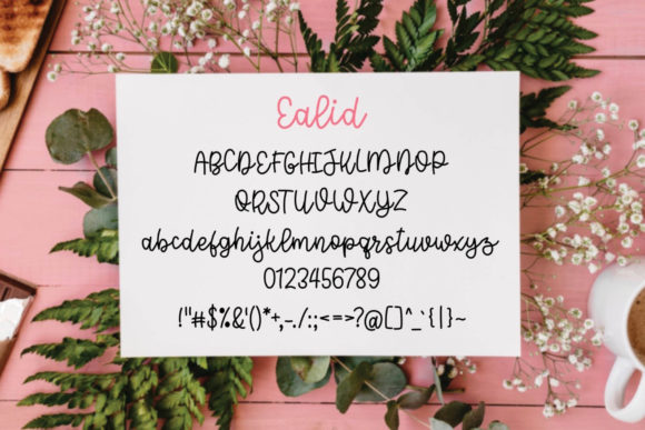 Ealid Font - Preview 3