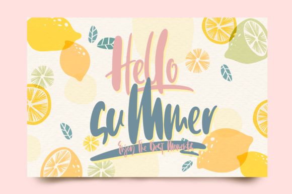 Hello Juliette Font PNG with transparent background - Preview 1