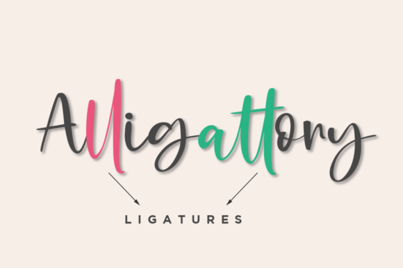Alligattory Font - Preview 6