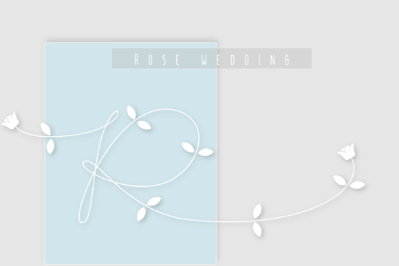 Aml Monogram Font - Preview 1