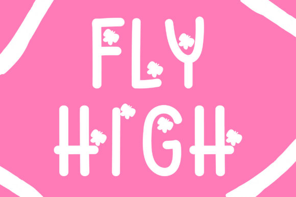 Butterfly Font - Preview 1