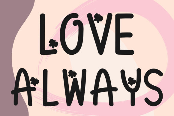 Butterfly Font - Preview 2