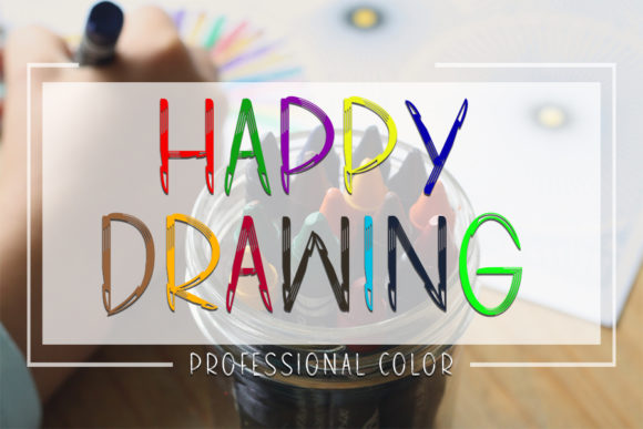 Craft Style Font PNG with transparent background - Preview 2